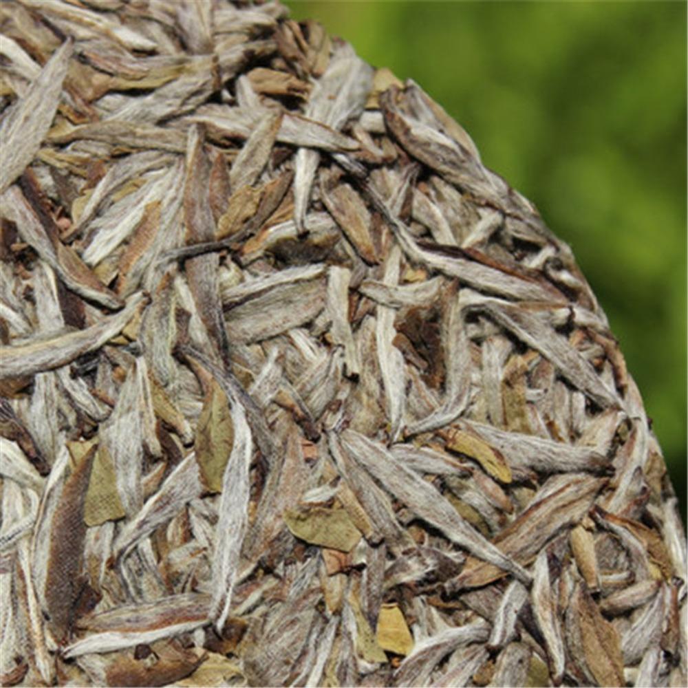 300g Fuding White Tea Cake Organic Chinese Silver Needle Loose Leaf Tea