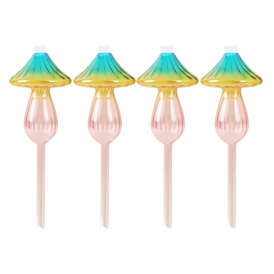 Self Watering Bulbs for Indoor Plants Mushroom Plant Watering Globes Planter Insert Strawberry Watering Bulbs for Busy Home Gardeners Potted Plants