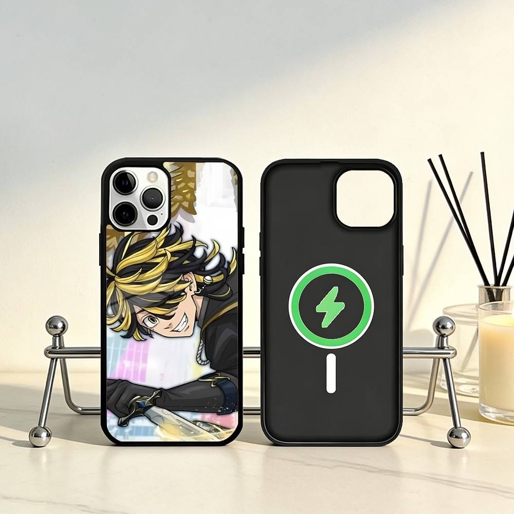 K-Kazutora Hanemiya Phone Case For iPhone17,16,15,14,13,12,11 Plus,Pro Max Magnetic For Magsafe Wireless Charging