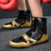 Men Boxing Boots Professional Fighting Comfortable Wrestling Shoes Top Quality Classic Breathable Boxing Shoes Sports Sneakers