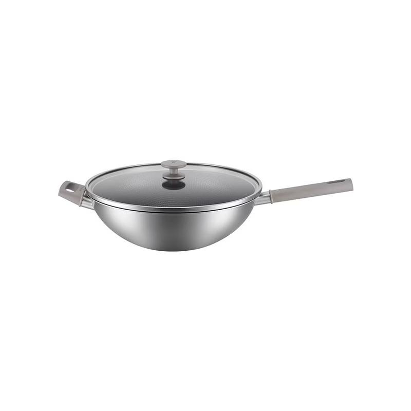 ZWILLING Silver Ti II Titanium Non-Stick Wok