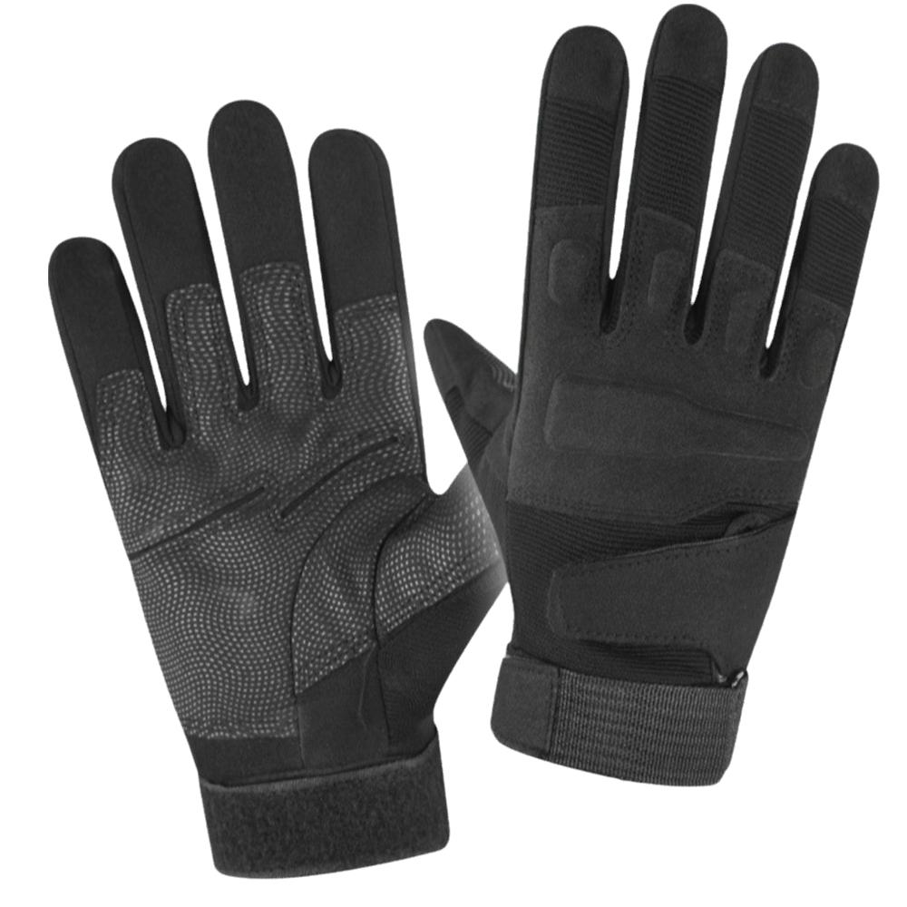 Wear-Resistant Motorcycle Gloves Anti-Slip Full Finger Gloves Retro Mountaineering Gloves  Sports