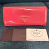 Used PRADA Saffiano Long Wallet Genuine