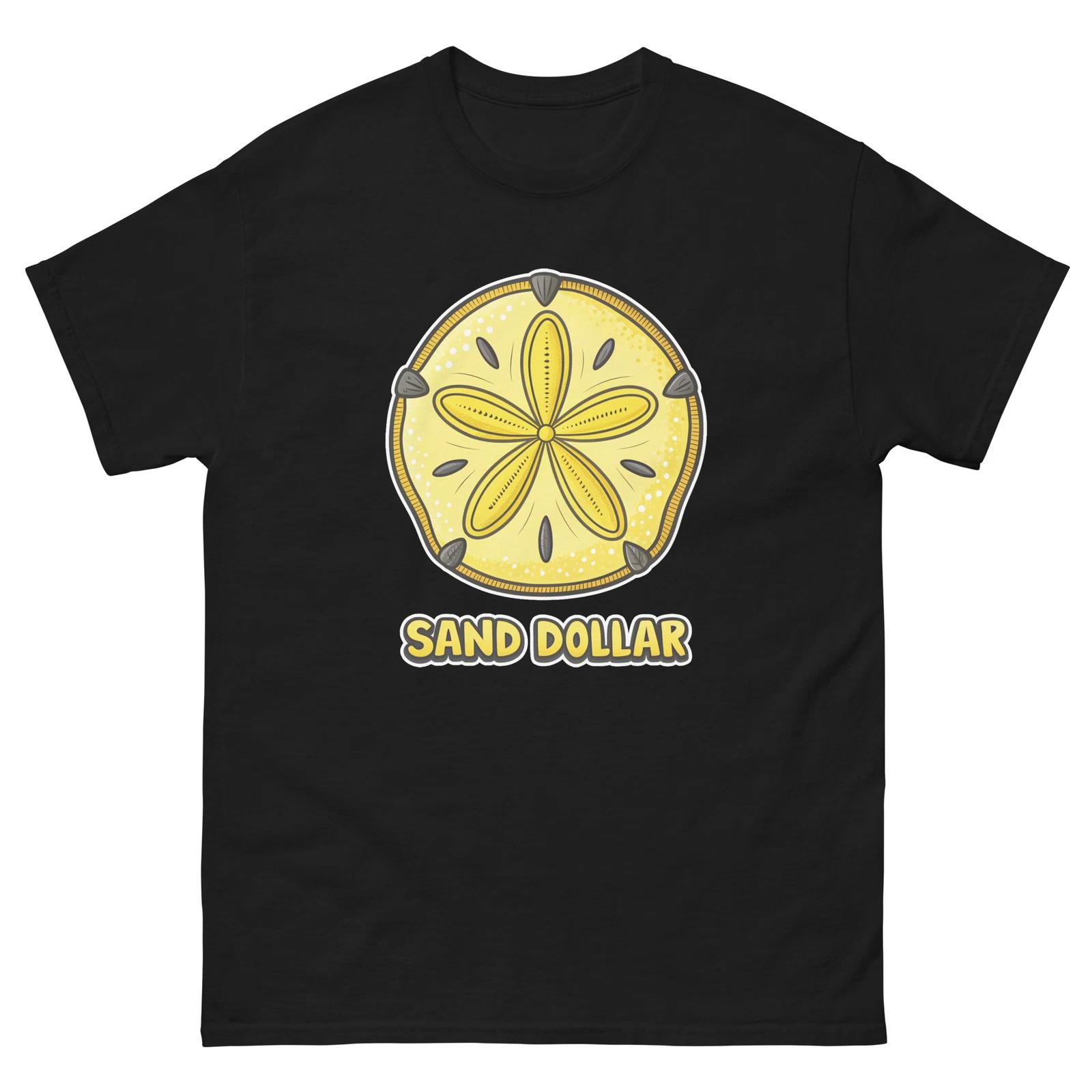 Sand Dollar Ocean Beach Water Marine T-Shirt S