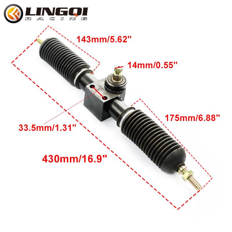 LINGQI Aftermarket UTV Parts Steering Gear