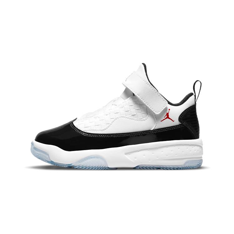 

Jordan Max Aura 2 Slip Resistant Cushioning Abrasion Resistant Low top Children s Basketball Shoes Kids CN8095-102 28