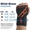 1 Pcs Hand Brace Elastic Wrist Support With Strap, Wrist Compression Wrap Adjustable Hands Strap Relieves Wrist Pain,Tendonitis
