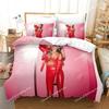 Fashion Sexy Girl Ariana Grande Bedding Set Boys Girls Twin Queen Size Duvet Cover Pillowcase Bed Kids Adult Home Textileextile0