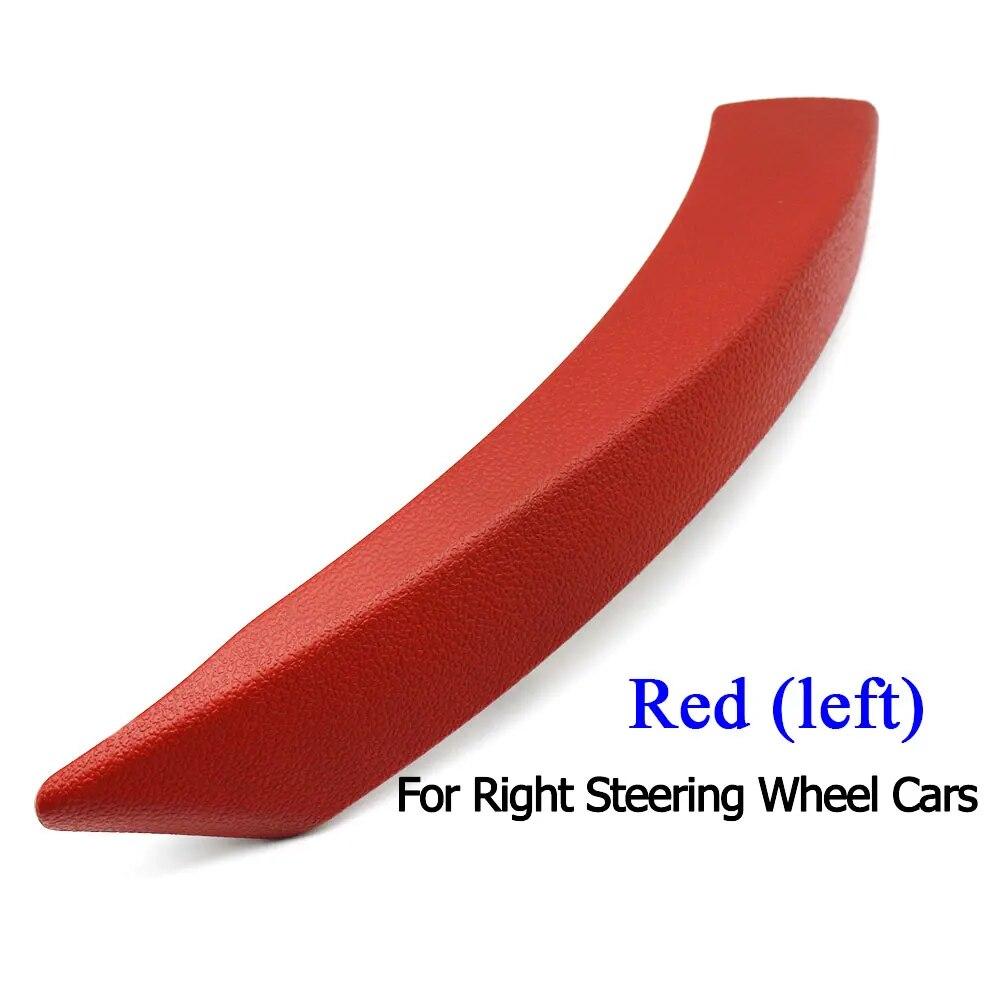 

Черный, красный, бежевый карбоновый салон автомобиля, левый и правый, ручка пассажирской двери, внешняя крышка, замена накладки для BMW Z4 E89 2009-2016 RHD Red Left