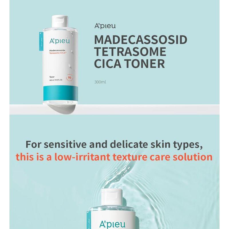 A'PIEU - Madecassoside Tetrasome CICA Toner