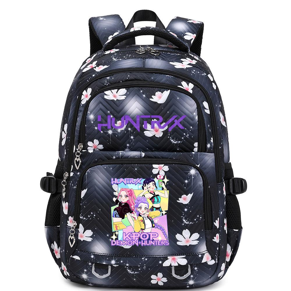 KPop Demon Hunter Ryggsekk Huntrix Student Tenåringer Skolesekk Zoey Rumi Mira Saja Gutter Jenter Reise Ryggsekk