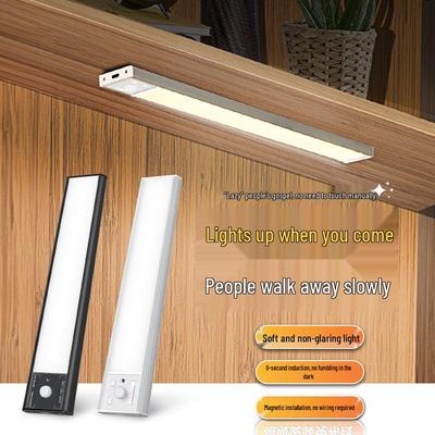 Rechargeable LED Motion Sensor Night Light Strip for Cabinets and Wardrobes