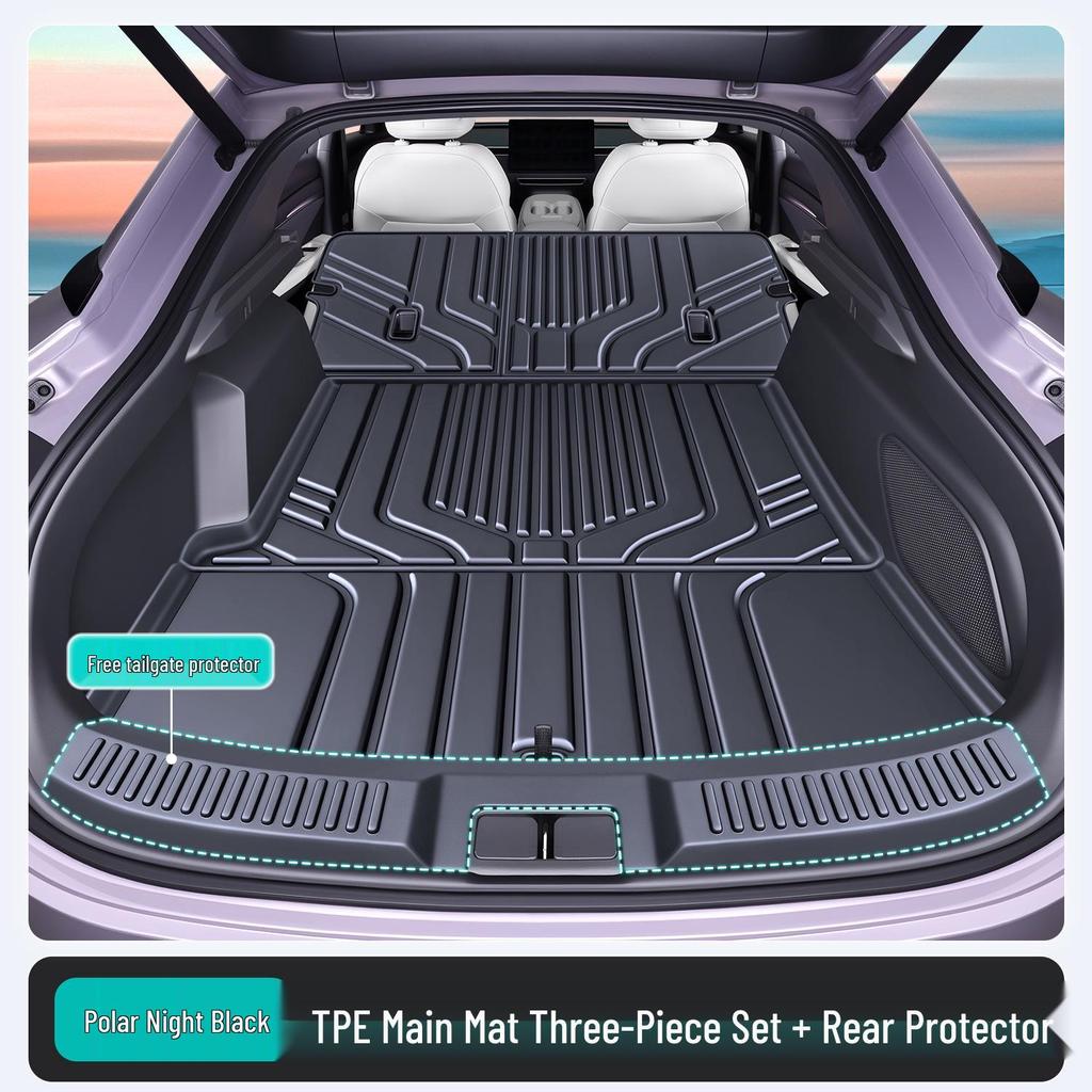 Fits 26 Xiaopeng M03 Models: TPE Trunk Mat Car Interior Modification Accessories