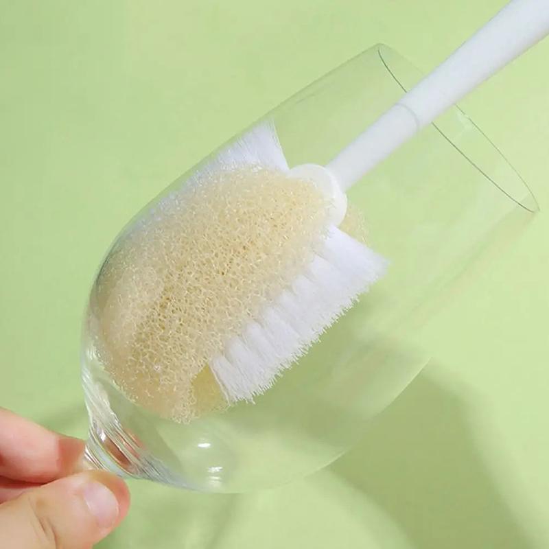 4 In 1 Cup Cleaning Brush Bottle Gap Cleaner Brush Detachable Scrubber Baby Bottle Cleaning Tool Kitchen Accessories
