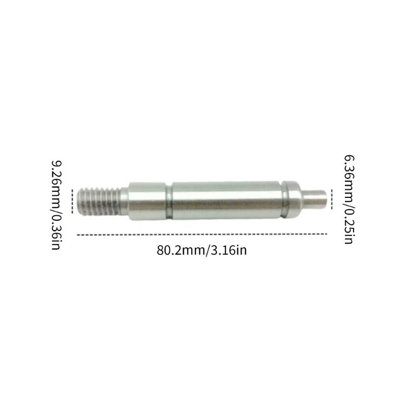 Pack of 2 Corrosion Resistant Dryer Wheel Shaft for Providing Superior Stability and Long Life in Humid Environments