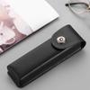 Portable Leather Retro Belt Wearable Glasses Storage Box Glasses Case Carrying Cases