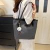Fashionable Street Trendy Pu Leather Mid-sized Tote Bag For Women 2024