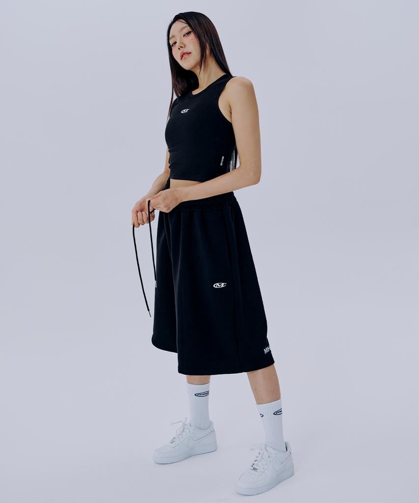 Mihag Metal Logo Bermuda Shorts (Black)
