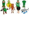 Funny Tung Tung Tung Sahur Figure Gift for Animal Lover, Humor Enthusiasts Sculpture Statue, Funny 3D Figurines