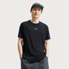 Li-Ning Comfortable Casual Versatile Breathable Round Neck Letter Solid Color Short Sleeve T-Shirt Men Tops Black ATSV265-8