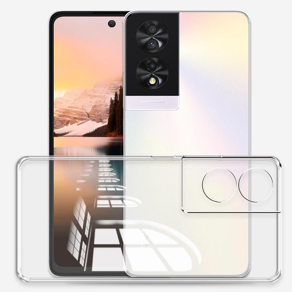 Για TCL 40 NxtPaper 4G θήκη πίσω καλύμματος διαφανείς μαλακές θήκες τηλεφώνου σιλικόνης σε TCL 40 NxtPaper διαφανές Coque για TCL 40NxtPaper Funda