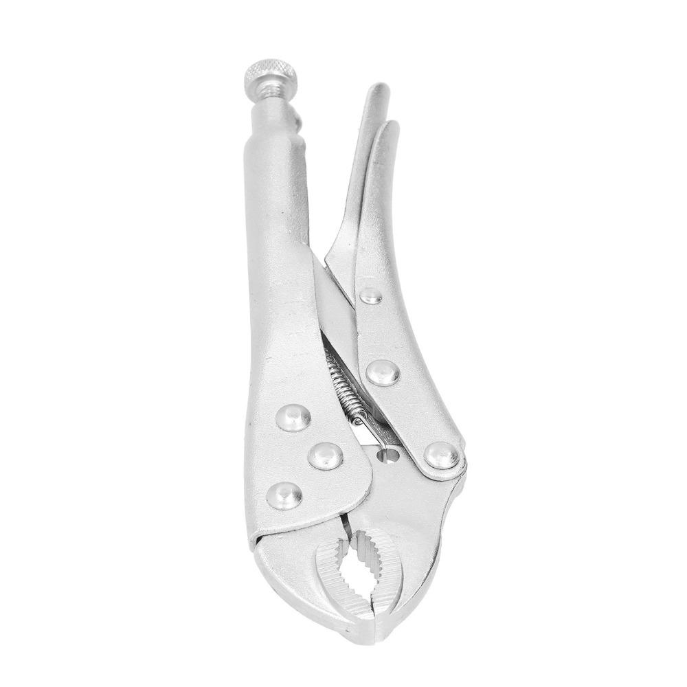 Carbon steel Locking Pliers Curved Jaw Multi Functional Pliers Round Mouth Pliers Clamping