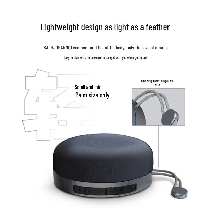 Bach John Q1 Portable AI Bluetooth Speaker