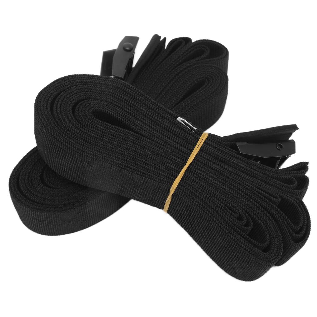 2 Pcs Surf Roof Kayak Strap Surfboard Canoe Tie Down Straps for SUP Trucks Luggage3.6M