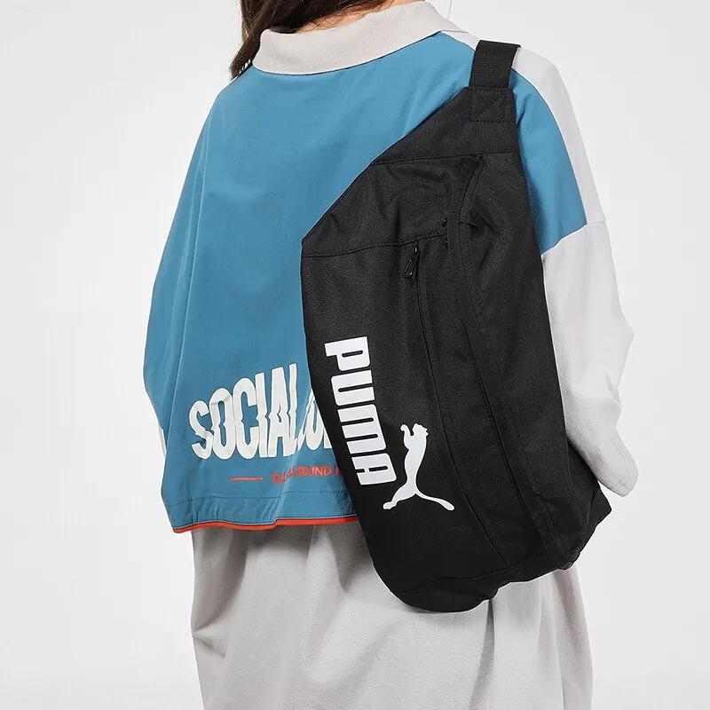 Puma Fabric Fanny Pack Regular Unisex Black (Unisex) Fanny Packs 078692 01