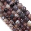 Natural Stone Beads 4 6 8 10mm Persian Gulf Agate Stone Round Loose Beads For Jewelry Making DIY Bracelets Necklace Accessories