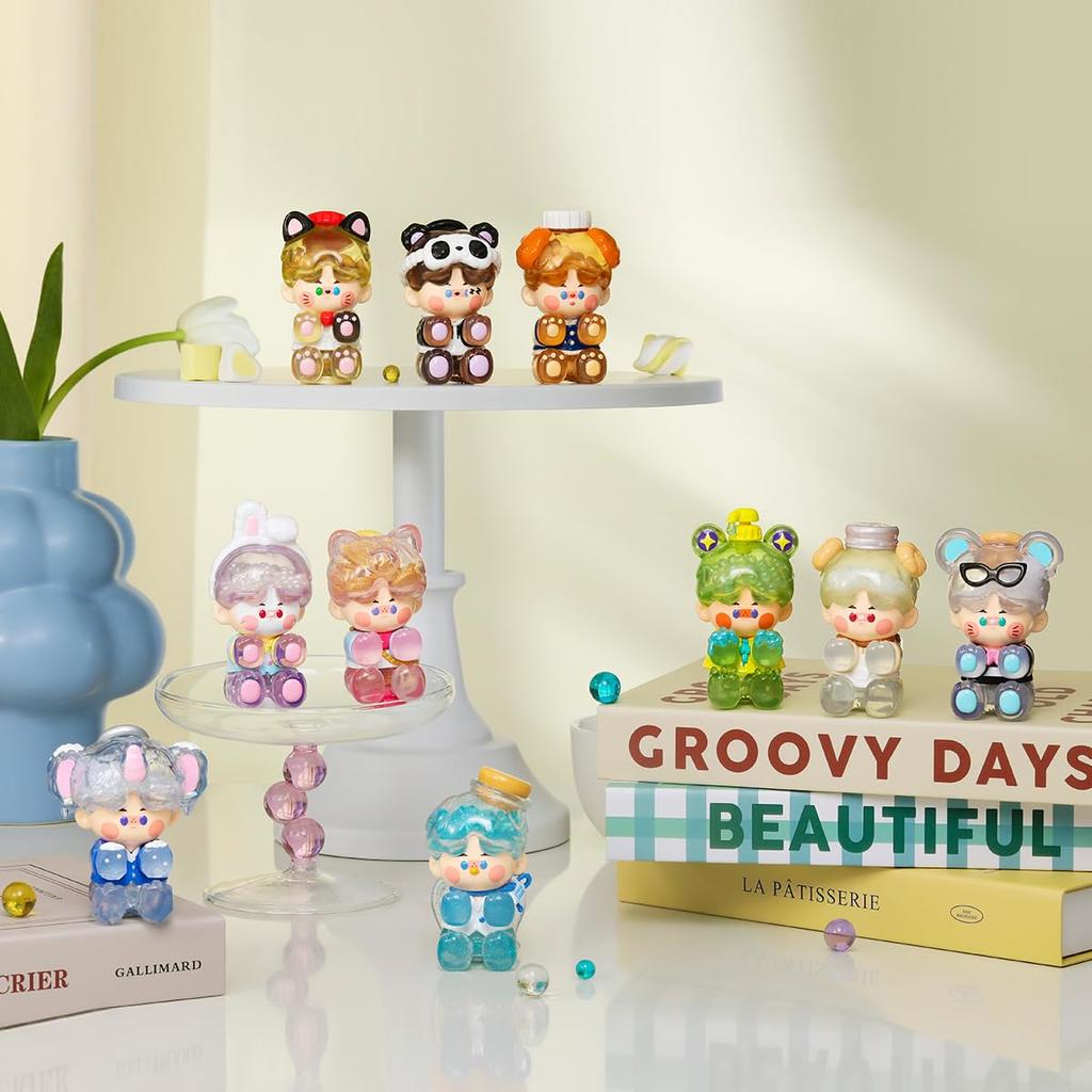 POP MART PINO JELLY In Your Life Series Pop Mart Gachapon Blind Box Figure Plastic Model Premium Toy Soft Vinyl Original Character Birthday Gift [1