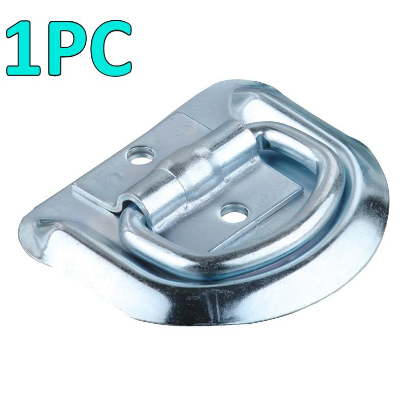 

Heavy Duty Trailer Tie Down D Ring Anchor Zinc Plated For Recessed Pan Truck/Flatbed Silver Corrosion Resistant Lashing Parts