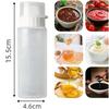 Gewürz-Quetschflaschen, 177 ml (6 oz), 3er-Pack, Nachfüllbarer Spender für Saucen, Ketchup, Sirup
