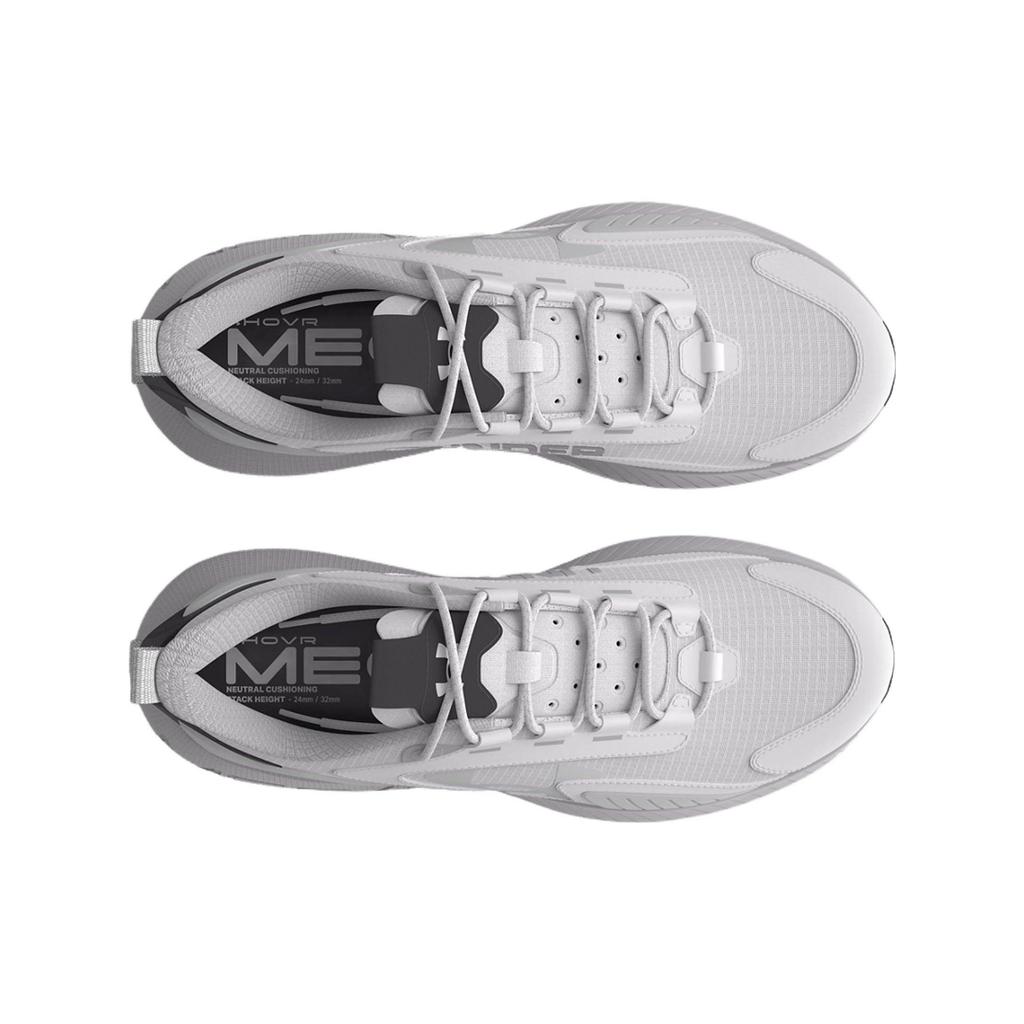 Under Armour HOVR Mega 2 MVMNT Running Shoes Halo Grey Mod Grey Metallic Silver Men 3026629-103