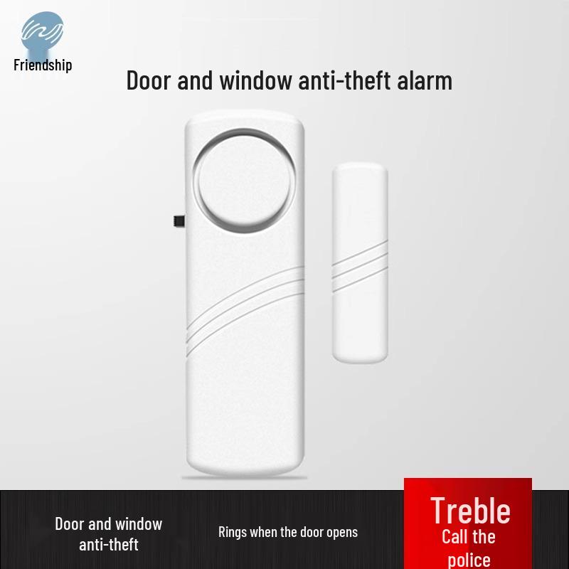 Magnetic Door & Window Alarm: Anti-Theft Entry Reminder & Window Closure Alert