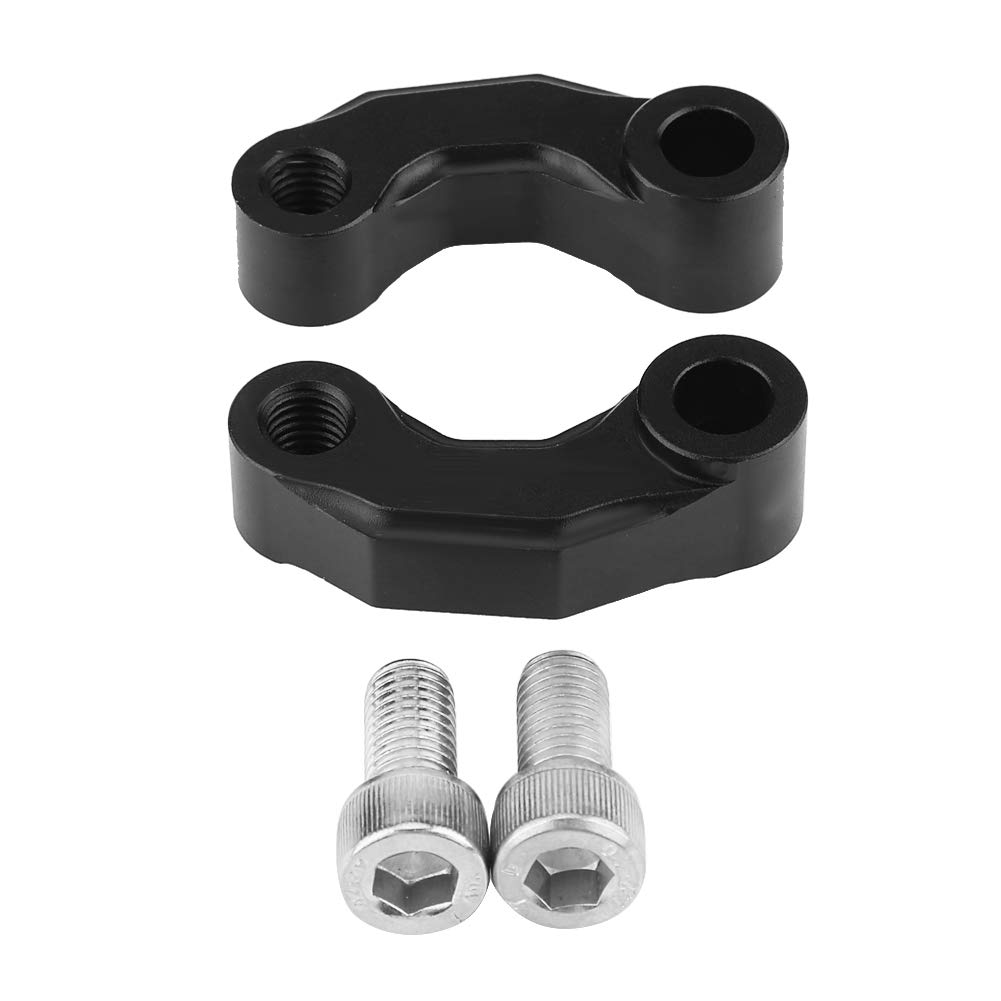 Mirror Riser Adapter, Motorcycle Mirror Mount Riser Extender Adapter, Motorcycle Mirror Riser Extension Bracket