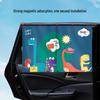 Kids Cartoon Magnetic Car Window Shade