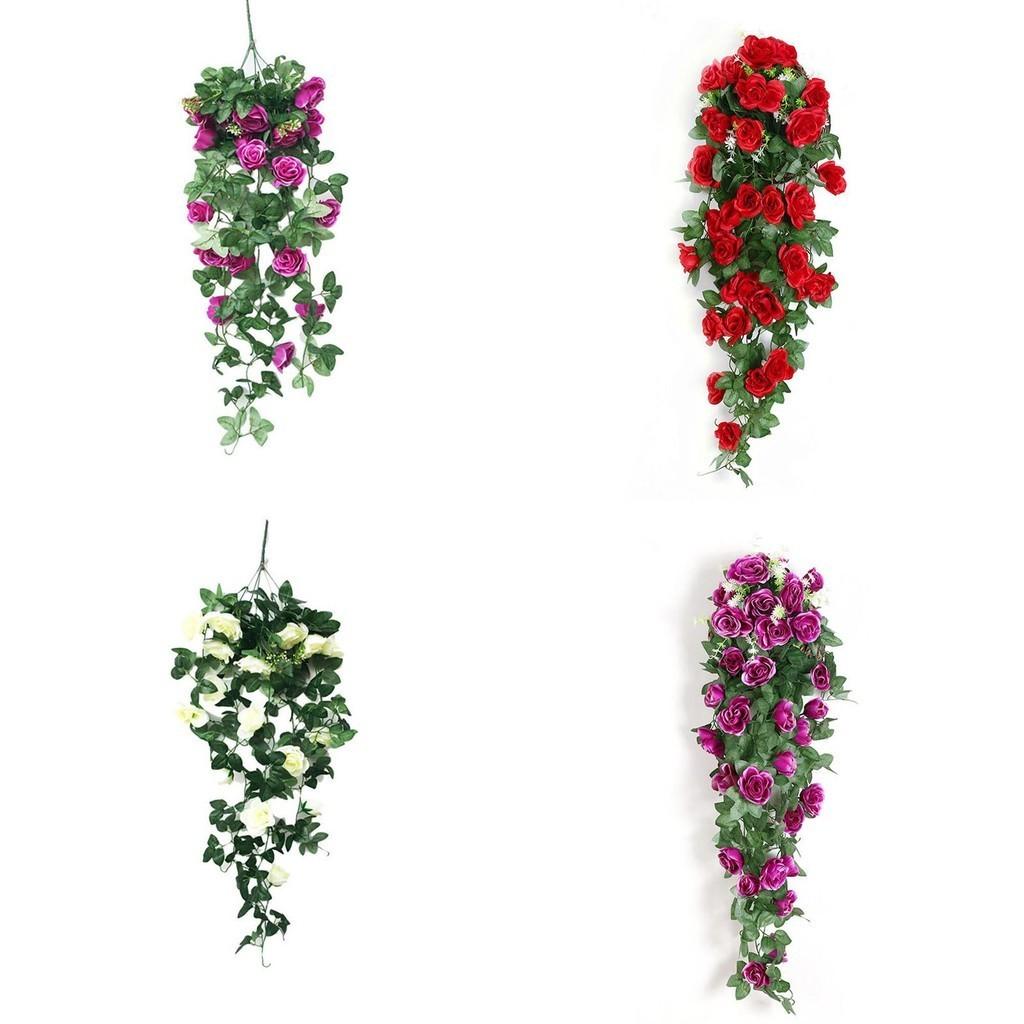 Luxurious 90cm Fake Silk Rose Vine Featuring Realistic Leaves Perfect For Festive Decor