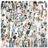 10 30 50Pcs Cartoon Art Anime Couple Love Stickers Aesthetic DIY Car Suitcase Skateboard Laptop Luggage Graffiti Sticker Decal