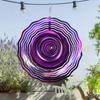 10 Inch Hanging Wind Spinner with 360 Hook Creative Outdoor Wind Chime for Lawn Garden Decor Spring Summer Decoration Nature Inspired Gift