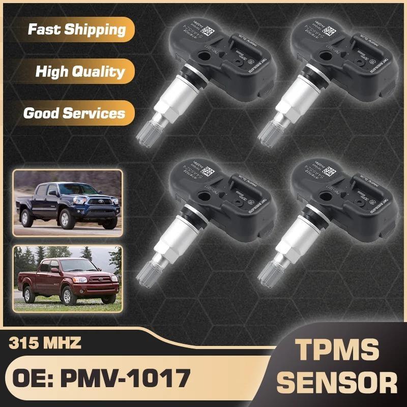 

4PCS TPMS Tire Pressure Monitor Sensor PMV-1017 42607-0C020 42607-AD010 For Toyota Tacoma 2005-2015 Toyota Tundra 2005-2006