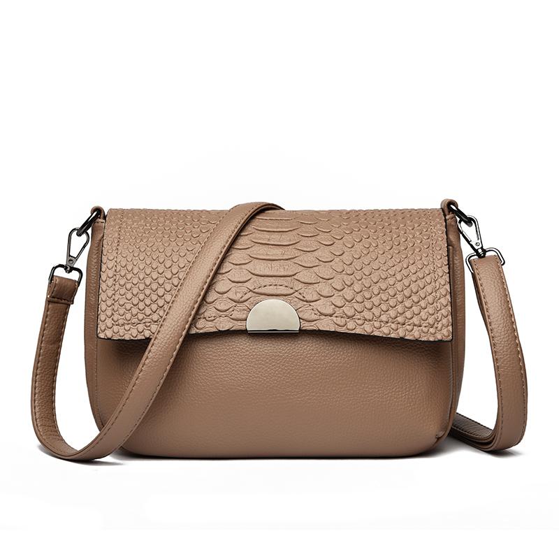 

2026 Crossbody Bag For Women Fashi Small PU Leather Shoulder Bags Luxury Designer Quilted Female Zipper Purse And Handbags хаки