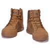 New Men's Hiking Boots High Top Combat Training Boots Anti Slip Snow Boots Field Desert Boots Outdoor Cycling Shoes