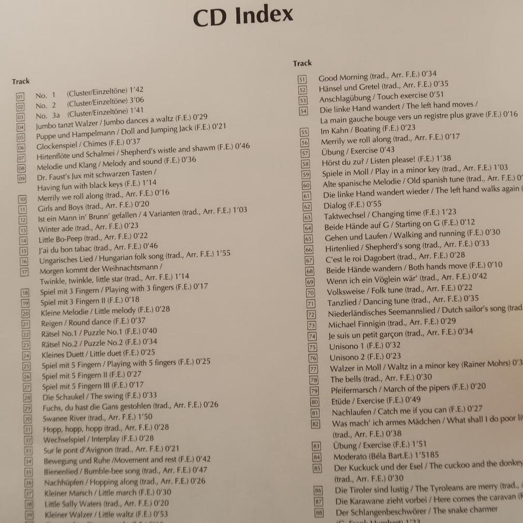 [USED] Sale! Foreign Books - Children's Piano Textbook with CD - Scott Publishing