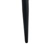 Set of 2 Black PU Dining Chairs, 89 cm High, Modern Design