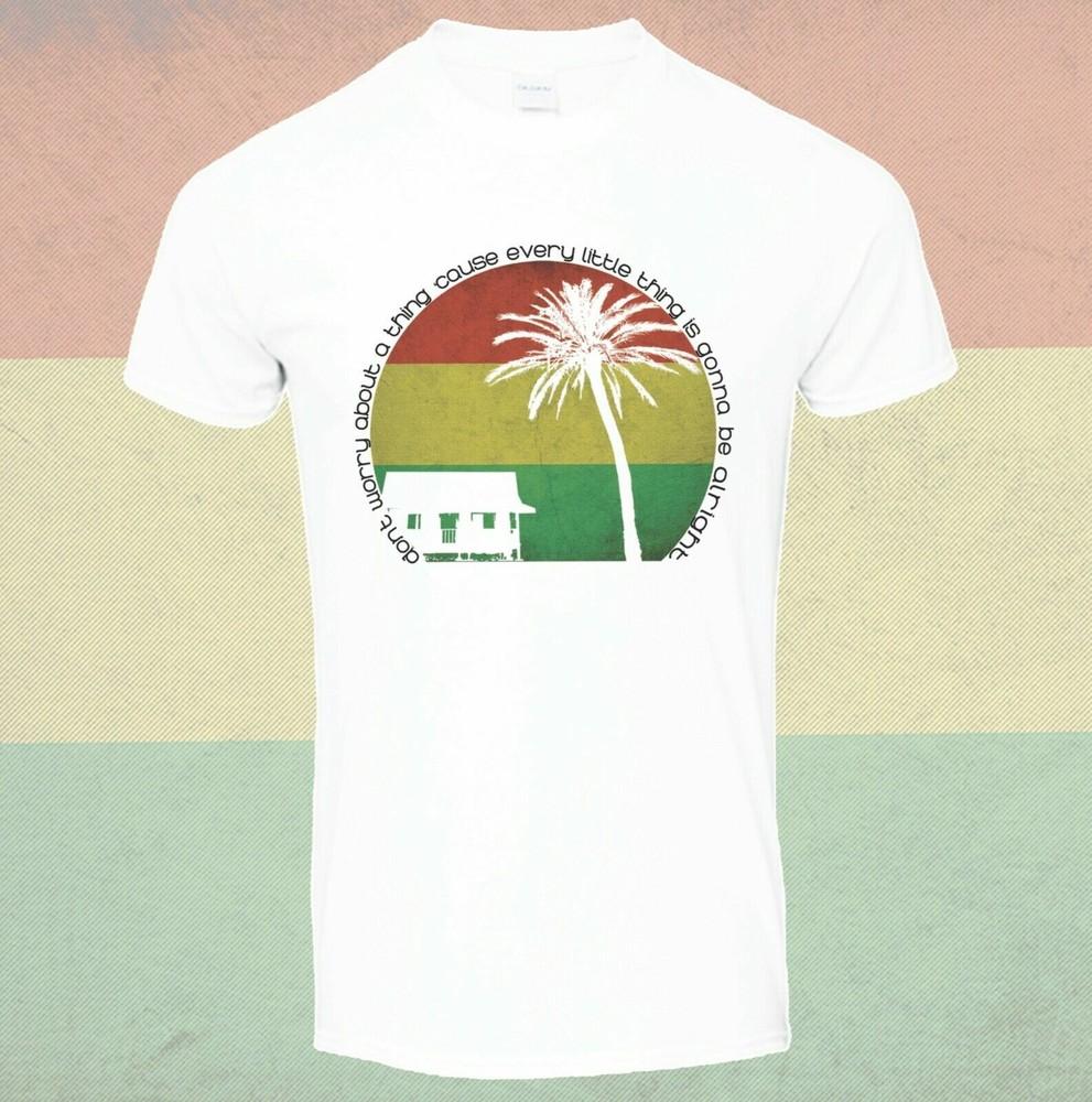 

Don t Worry About a Thing T-shirt Bob Marley Reggae, Rasta, Jamaica Unisex T-Shirt XXL