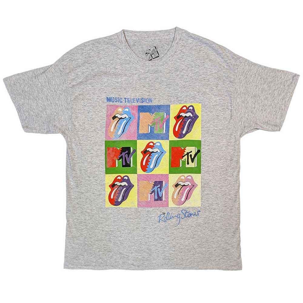 MTV - Rolling Stones Warhol Squares (T-Shirt) 4XL