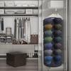 Baseball Hat Storage Bag Behind Door Wall Hat Holder Punch-free Large Capacity Anti-slip Baseball Cap Display Hanging Rack Neatly Arranged Cap