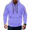Trendy Innovative Sweatshirt Autumn and Winter Men's Fleece Loose Large Pocket Large Zipper Hoodie