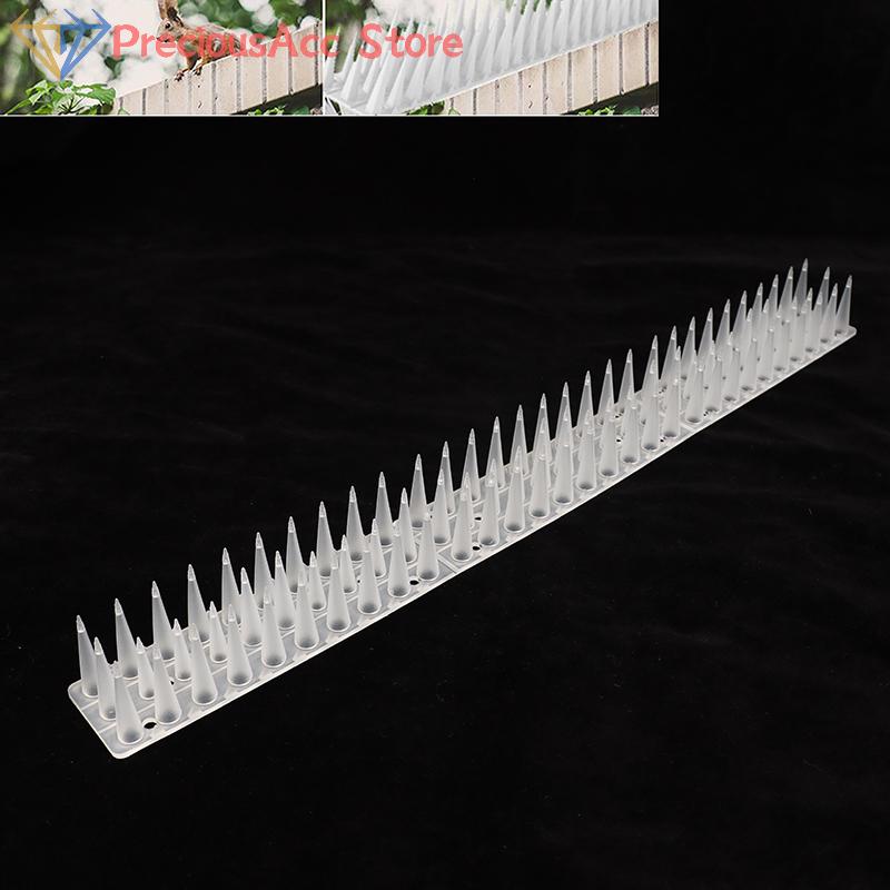 Plastic Bird Repellent Spikes Garden Fence Anti Pigeon Cat Animal Deterrent DIY Outdoor Protection Accessory